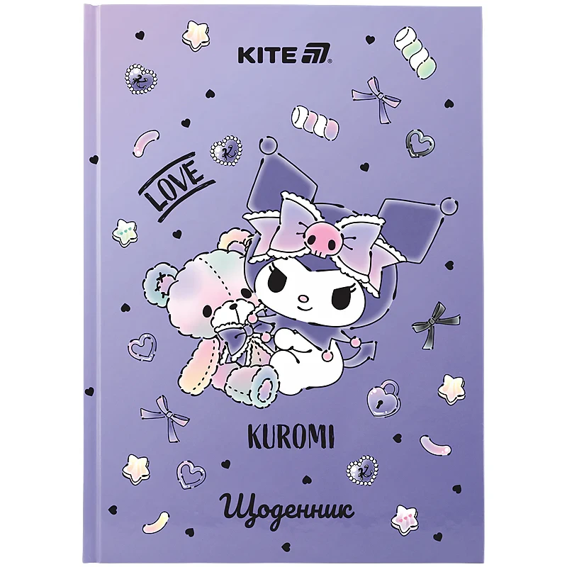 Щоденник шкільний Kite Kuromi HK25-262-4, фото 1