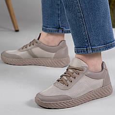 Кросівки жіночі Lika бежеві з сіткою (ЛК 31/2 беж)