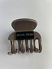 Заколка для волосся MIU MIU Hair Clip Beige *4.5cm, фото 4