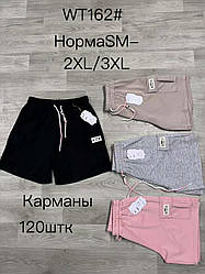 Жіночі шорти трикотаж норма S/M-2/3XL Китай