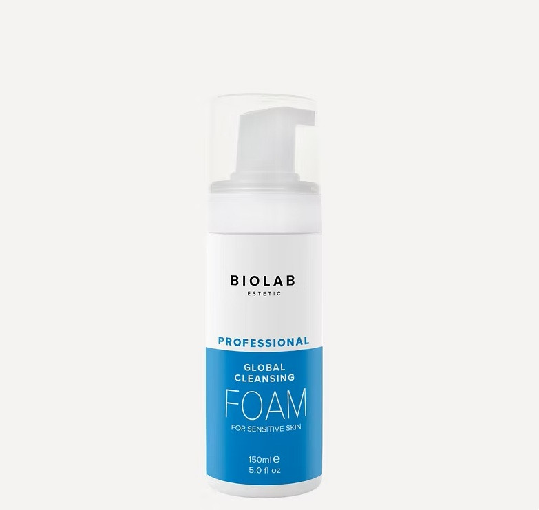 Очищуюча пінка Антивікова з Трипептидом Мiдi Anti-aging cleansing foam with Midi Тripeptide BIOLAB Estetic, 150 мл