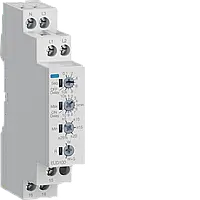 EUD100 Hager - Реле контролю напруги та фаз 1P+N / 3P+N - 1 перекидн. контакт
