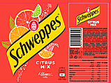 Безалкогольний газований напій Schweppes Citrus Mix 330мл, фото 6