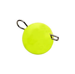 Вантаж чебурашка (вольфрам) 1г Intech Tungsten 74 Steel Chartreuse розбірний вухастик (кол.:салатовий, 3 шт/уп)