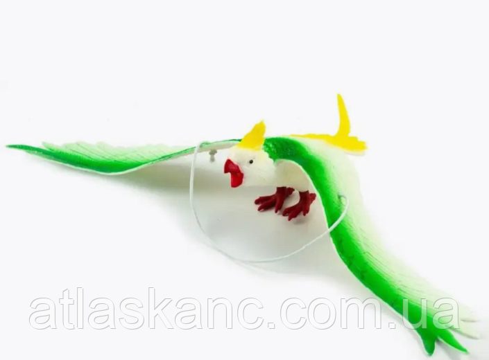 Іграшка Гумова на підвісі Папуга 36 см 15611, фото 1