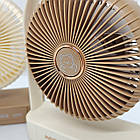 Настільний вентилятор з підсвічуванням «Have a nice day» - компактний міні-вентилятор на акумуляторі, фото 10