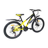 Велосипед SPARK JOY (колеса - 24", сталева рама - 11"), фото 4