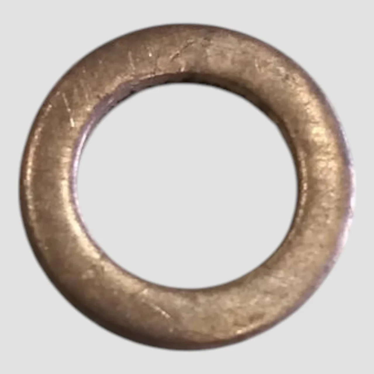 Шайба паливного насоса КАМАЗ (8х12х1) (мідь ГОСТ 1173). 870455, фото 1