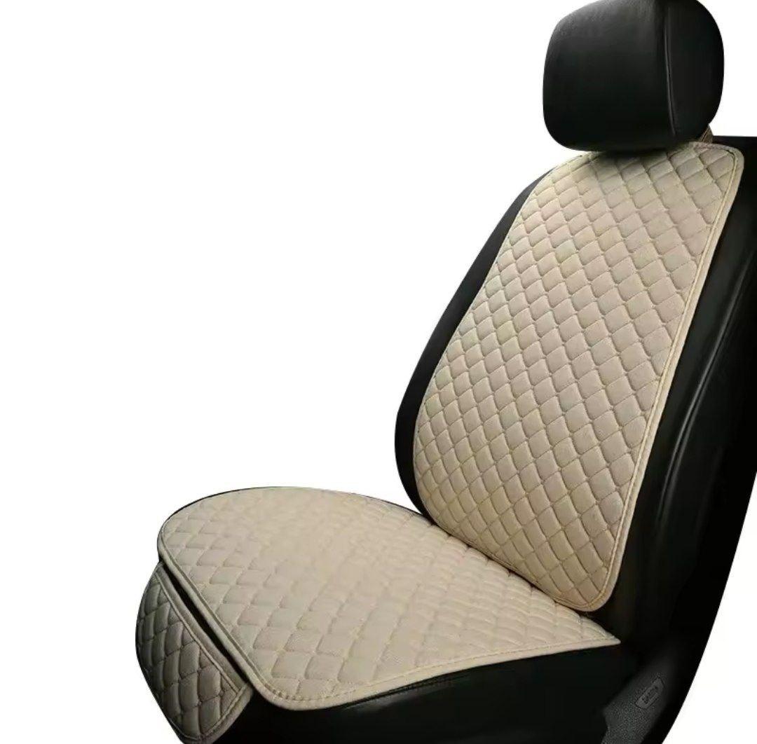 Lux Накидка На Сидение 1шт Чехлы на сиденья Авто универсальные Бежевого Цвета - фото 1 - id-p2634014655