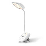 Настольная лампа с аккумулятором Євросвітло Ridy Flex-02 белая, фото 4