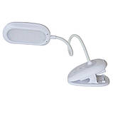 Настольная лампа с аккумулятором Євросвітло Ridy Flex-02 белая, фото 5