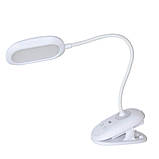 Настольная лампа с аккумулятором Євросвітло Ridy Flex-02 белая, фото 6