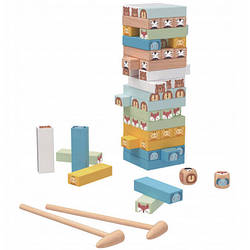 Дженга Тварини Гра на координацію Tooky Toy