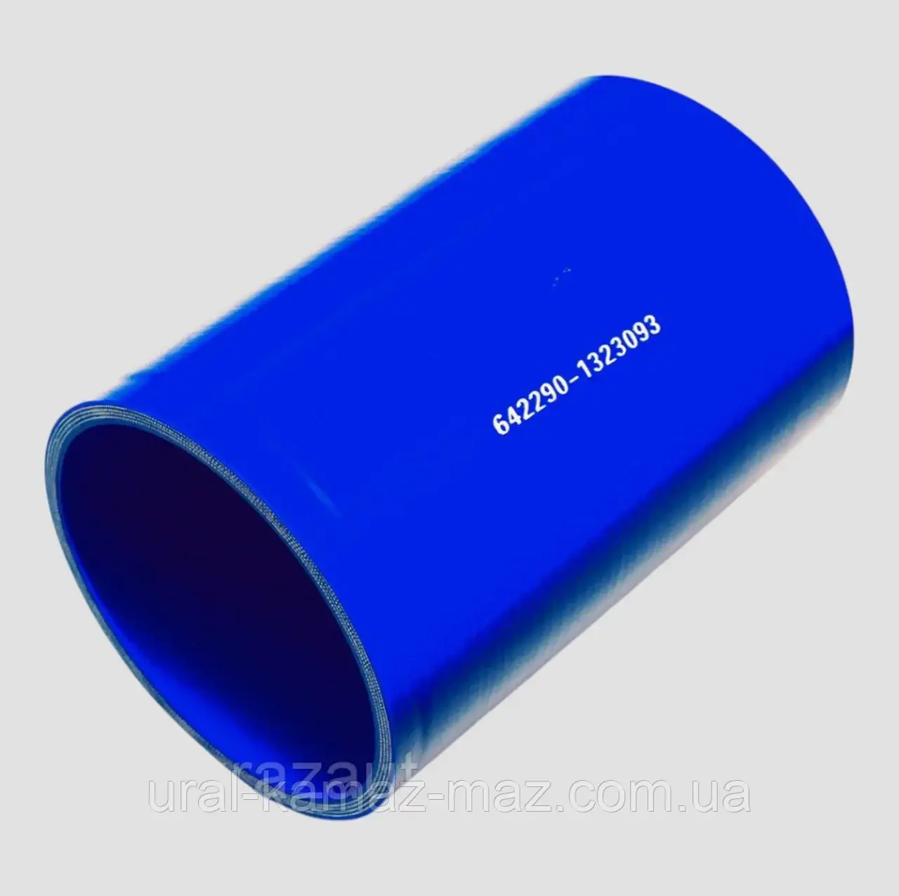 Патрубок інтеркулера МАЗ (силікон) (90х150 mm d=90 mm) 4-шаровий 642290-1323093-77, фото 1