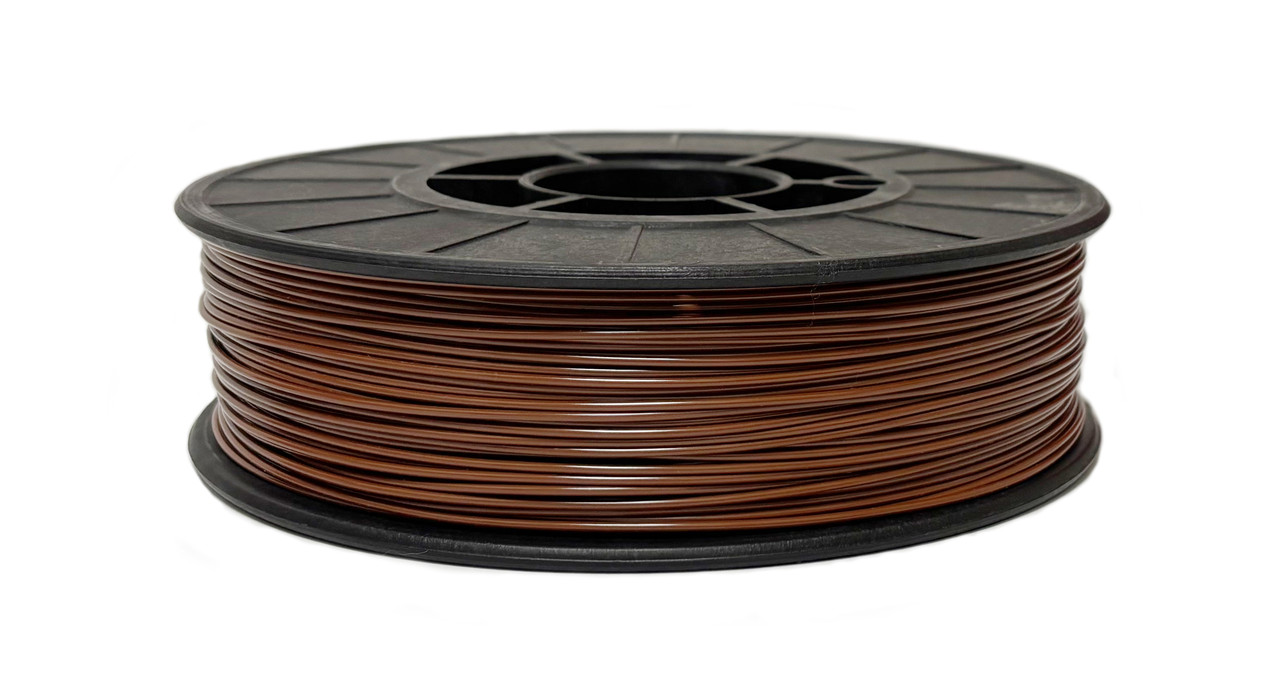 Нитка PETG (CoPET, ПЕТГ) пластик для 3D друку, Коричневий (1.75 мм/0.75 кг)