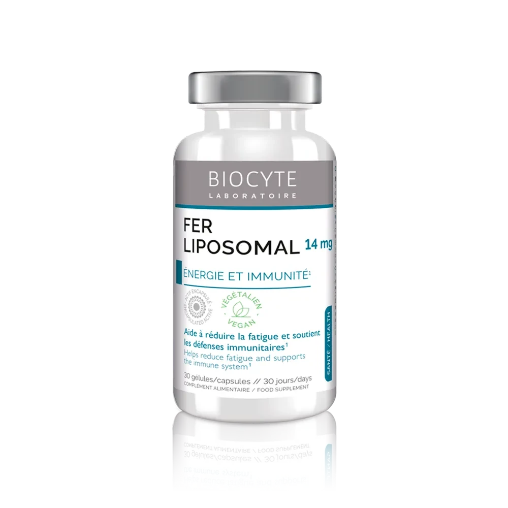 Bicyte Fe Fer Liposomal Боротьба зі залізодефіцитною анемією, 30 капсул