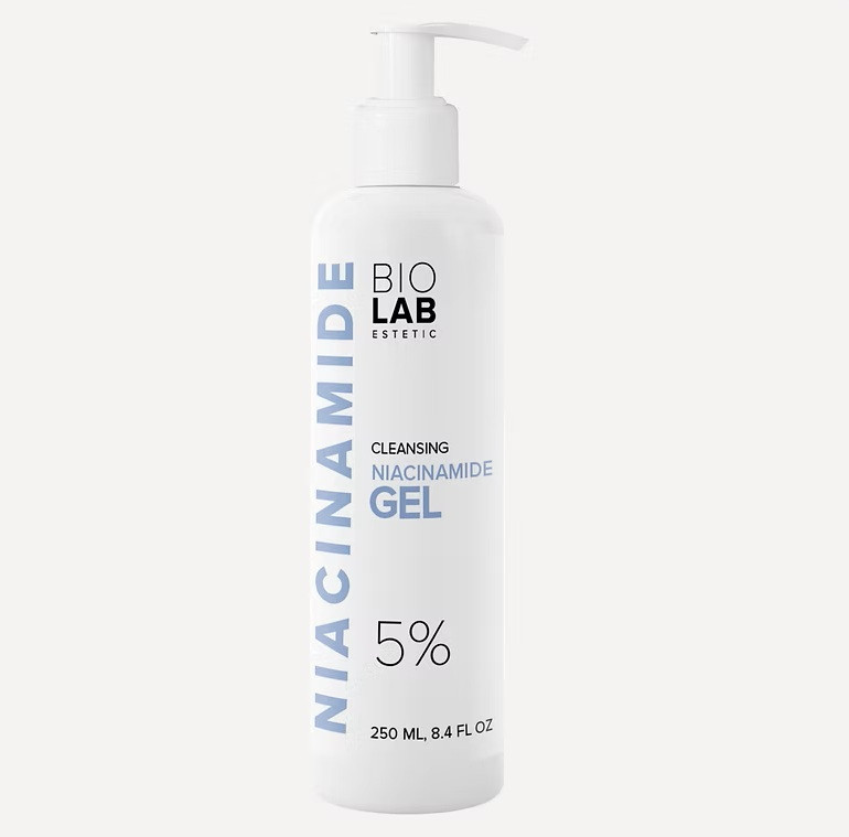 Гель для вмивання з Ніацинамідом Gel for washing with Niacinamide BIOLAB Estetic, 250 мл