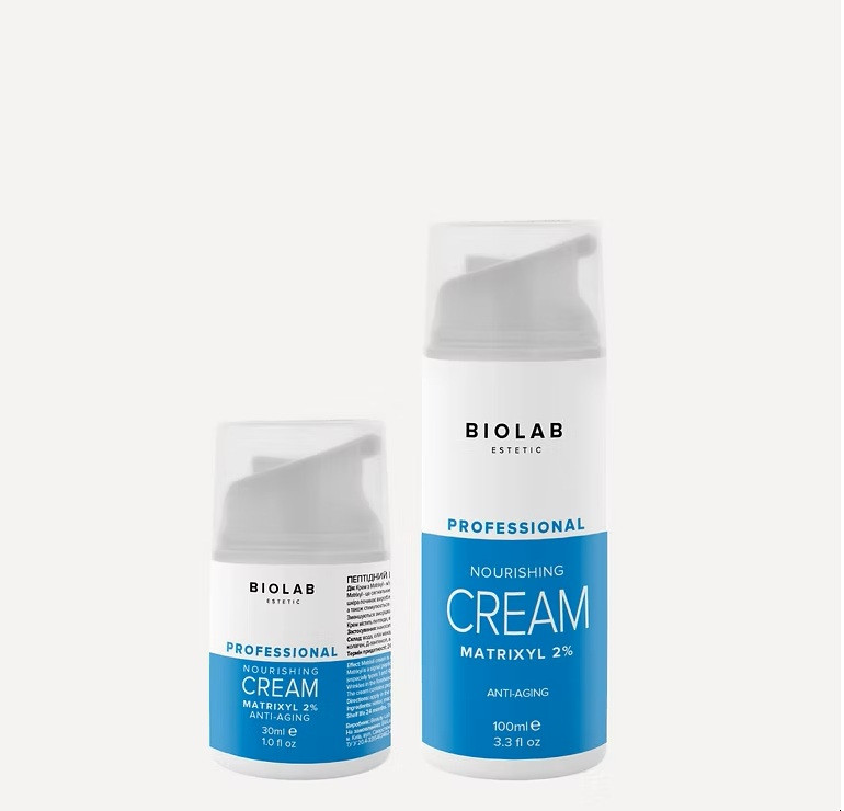Пептидний крем з "Мatrixyl" 2% Nourishing Matrixyl 2% Cream BIOLAB Estetic, 100 мл