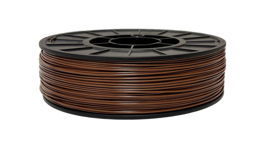 Нитка PETG (CoPET, ПЕТГ) пластик для 3D друку, Коричневий (1.75 мм/1 кг), фото 1