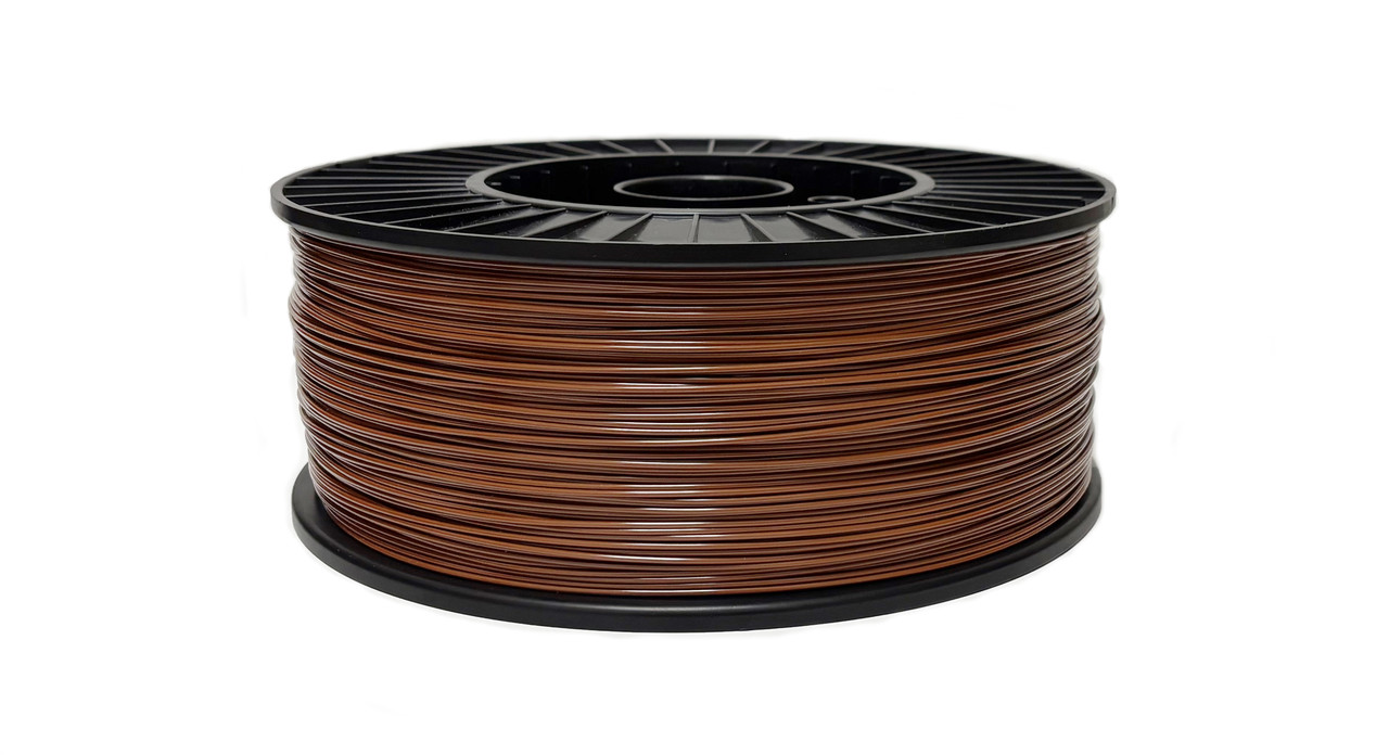 Нитка PETG (CoPET, ПЕТГ) пластик для 3D друку, Коричневий (1.75 мм/3 кг)