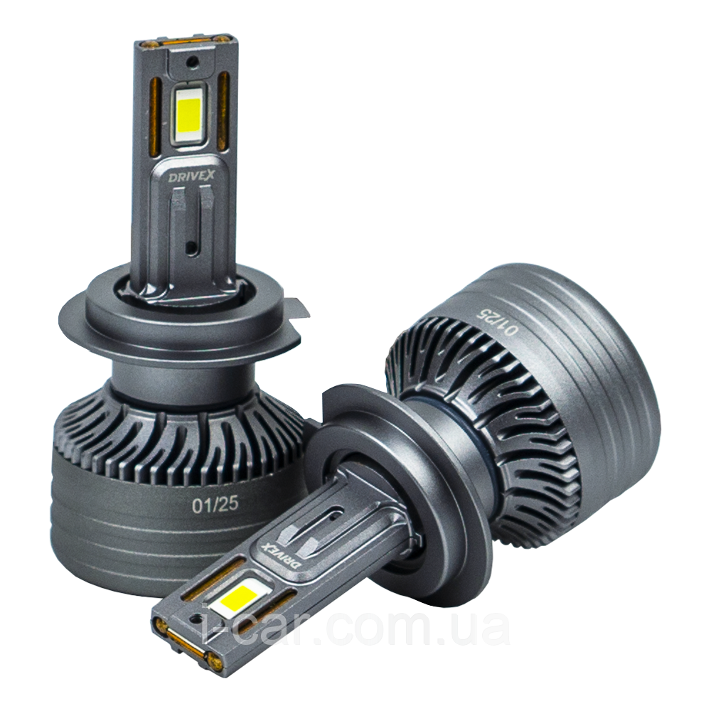 DriveX AL-12US H1 57Вт 9-36V 6000K 11000Lm Super CAN світлодіодні лампи, фото 1