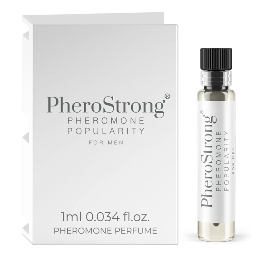Пробник Парфуми для чоловіків PheroStrong Pheromone Popularity з феромонами, 1 мл, фото 1