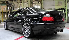 Спойлер DPT V-1 (2 дверки чорний глянець) для бмв 3 серія E-46 1998-2006 рр