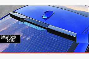 Спойлер DPT V-1 (чорний глянець) для бмв 3 серія G20/21 2018- рр