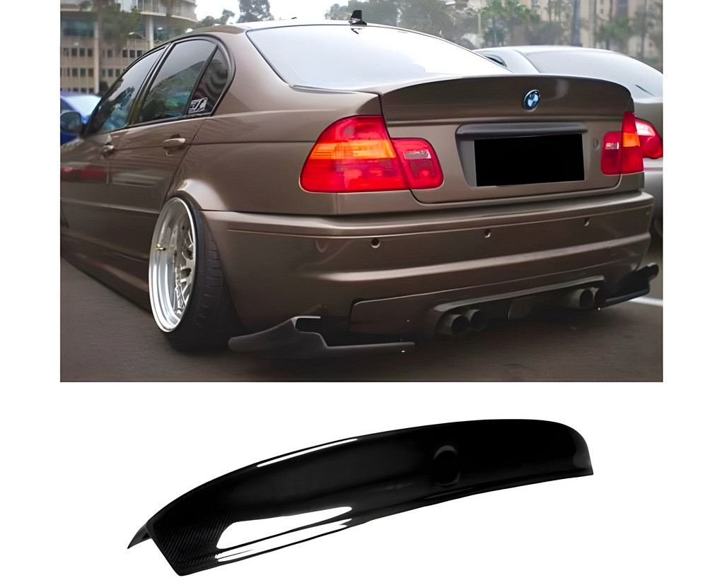 Спойлер DPT CSL-style (SD чорний глянець) для бмв 3 серія E-46 1998-2006 рр
