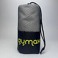 Рушник з мікрофібри Gymax Towel 80х130 см - швидкосохнучий, компактний, універсальний, сірий