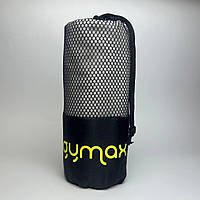 Рушник з мікрофібри Gymax Towel 110х175 см - швидкосохнучий, компактний, універсальний, сірий
