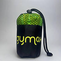 Рушник з мікрофібри Gymax Towel 50х90 см - швидкосохнучий, компактний, універсальний, зелений