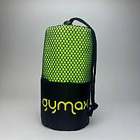 Рушник з мікрофібри Gymax Towel 80х130 см - швидкосохнучий, компактний, універсальний, зелений