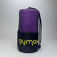 Рушник з мікрофібри Gymax Towel 80х130 см - швидкосохнучий, компактний, універсальний, фіолетовий
