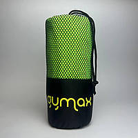 Рушник з мікрофібри Gymax Towel 110х175 см - швидкосохнучий, компактний, універсальний, зелений
