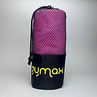 Рушник з мікрофібри Gymax Towel 110х175 см - швидкосохнучий, компактний, універсальний, рожевий