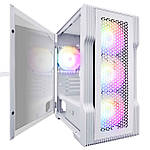 Корпус 1stPlayer T3-WH-4F1-W White без БЖ, фото 4