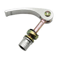 Ексцентрик алюмінієвий під сідло M8*60mm Сріблястий ORG