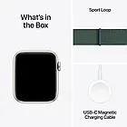 Смарт-годинник Apple Watch SE 2 (2024) GPS 40mm Starlight Aluminium Case with Lake Green Sport Loop (MXEH3QH/A), фото 8