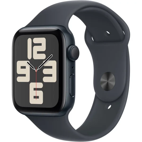 Смарт-годинник Apple Watch SE 2 (2024) GPS 44mm Midnight Aluminium Case with Midnight Sport Band - M/L (MXEK3QH/A)