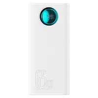 Зовнішній портативний акумулятор Baseus Amblight Digital Display 26800mAh Stellar White 65W (P10022402223-00)