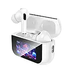 Бездротові навушники Hoco EW79 Bright with Touch Screen White, фото 3