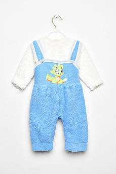 Костюм дитячий для хлопчика блакитного кольору р.62 203425M