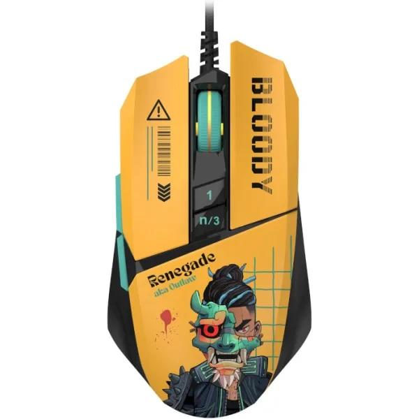 Мишка Bloody W63 Max Yellow (Renegade Sunset)