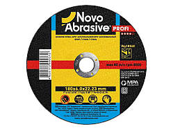 Диск зачисний 180мм х 6мм х 22,2мм Profi 1 ТМ NovoAbrasive