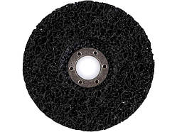 Диск зачисний 125мм х 6мм х 22,2мм з нетканого матеріалу чорний ТМ NovoAbrasive
