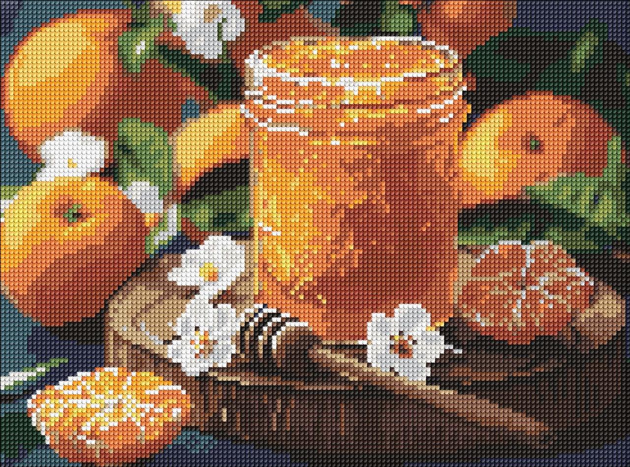 Алмазна мозаїка Мандаринове варення 30х40 см