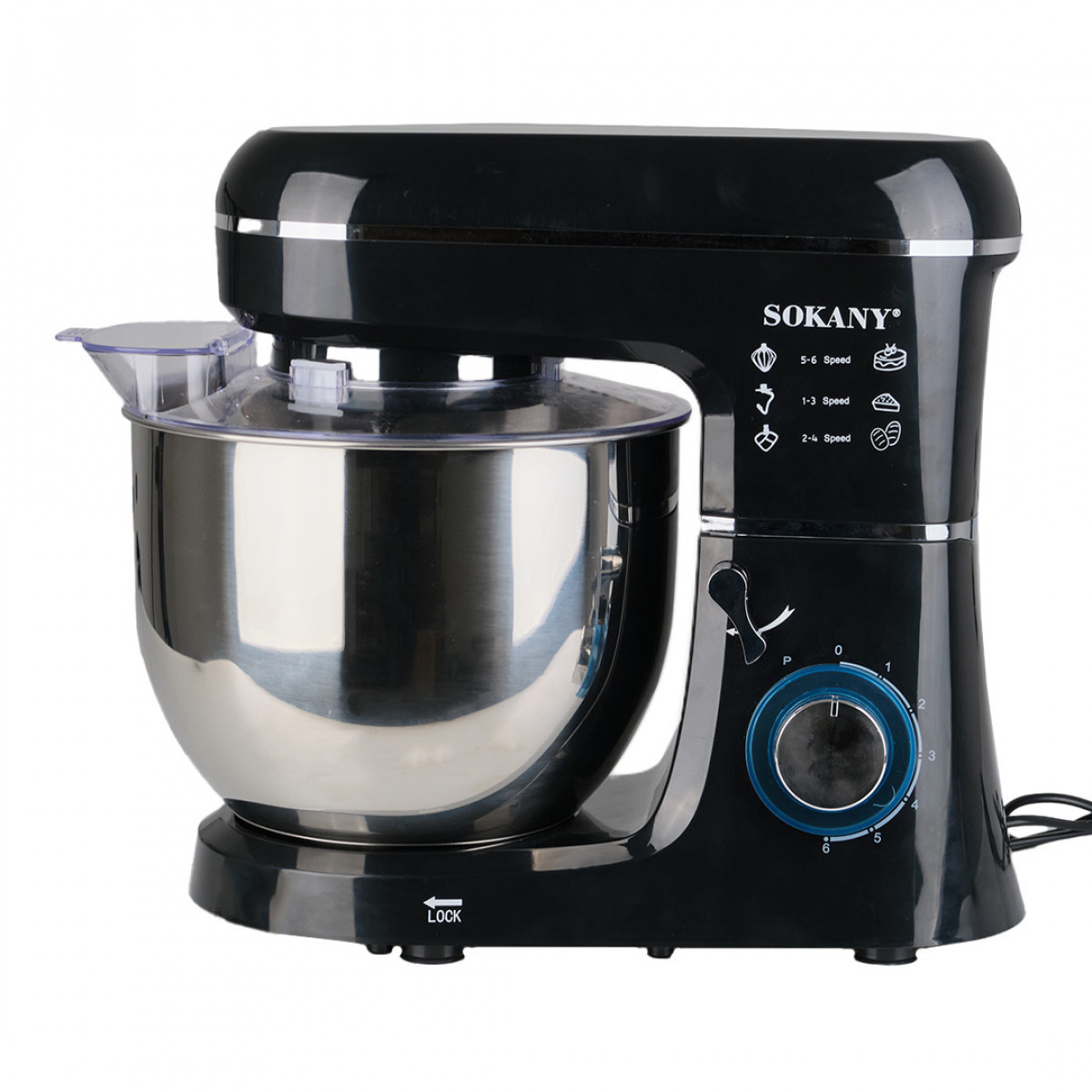 Міксер Sokany SK275BST з чашею 8 літрів AuraHome