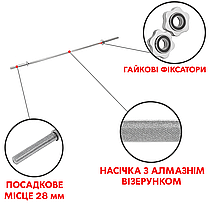 Штанга 47 кг | Гриф 150 см + диски, фото 4