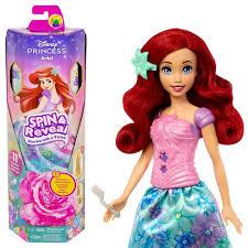 Набір з лялькою Disney Princess Ariel Аріель "Крути та проявом" HTV88